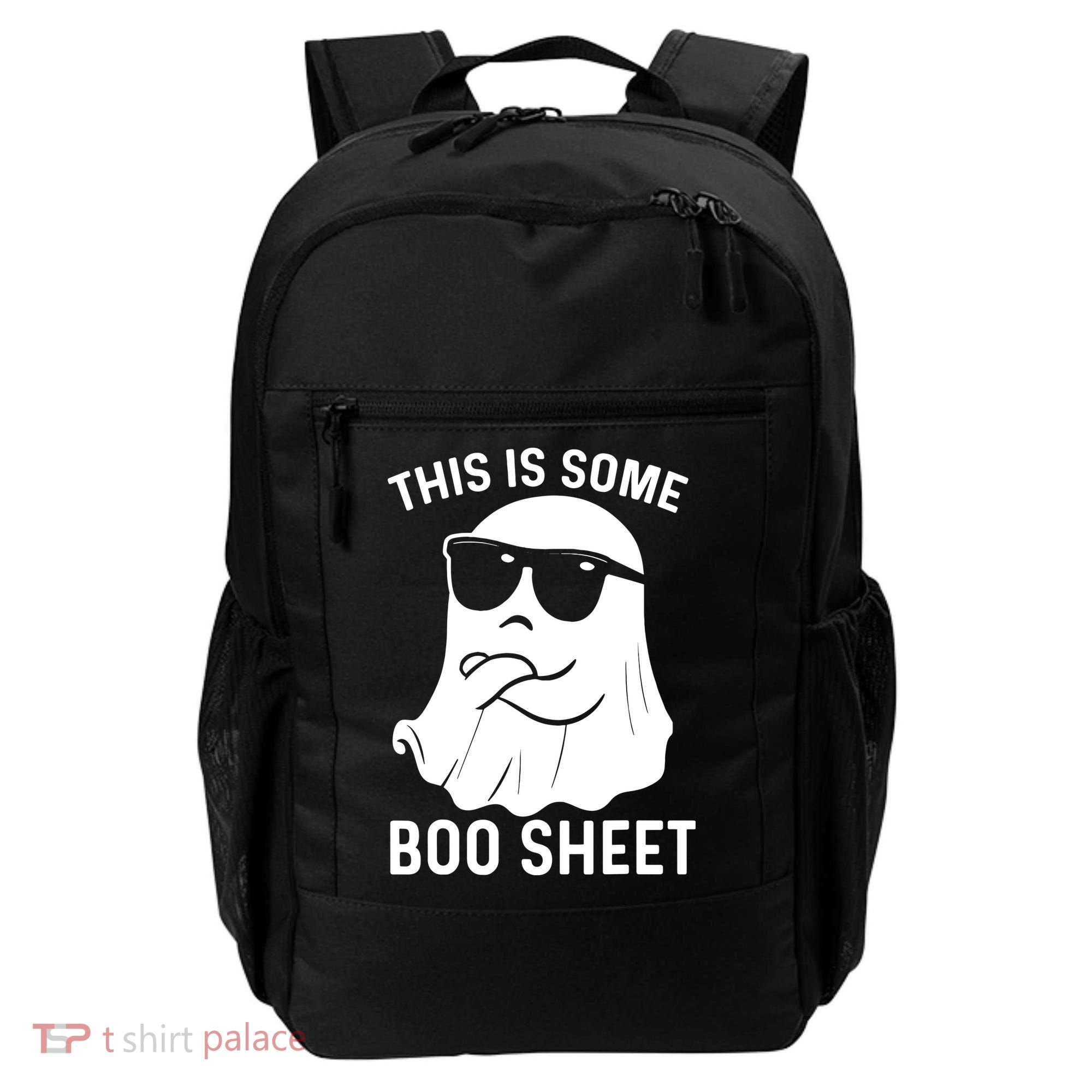 This Is Some Boo Sheet Ghost Halloween Costume Backpack
