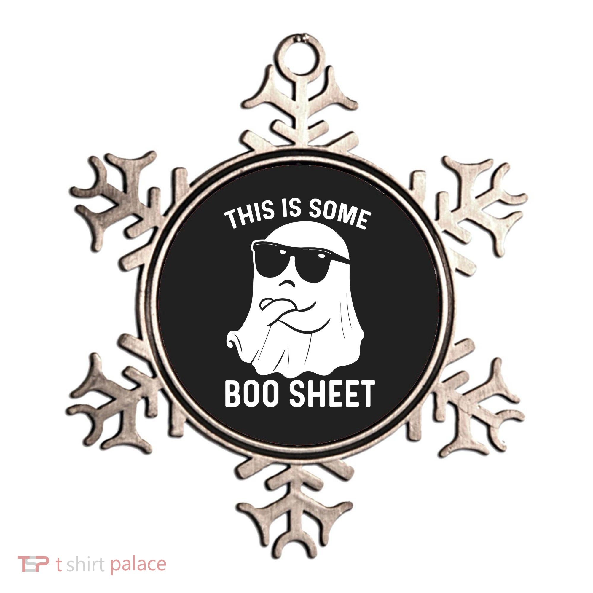 This Is Some Boo Sheet Ghost Halloween Costume Ornament