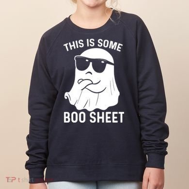 This Is Some Boo Sheet Ghost Halloween Costume Women's Sweatshirt