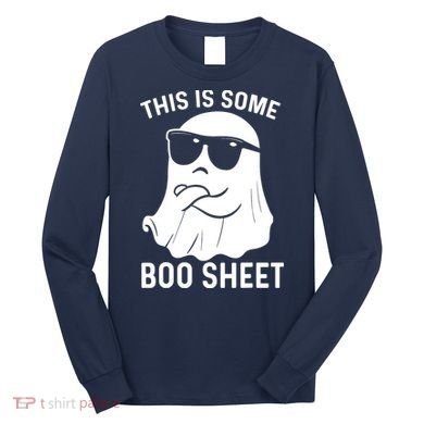 This Is Some Boo Sheet Ghost Halloween Costume Long Sleeve Shirt