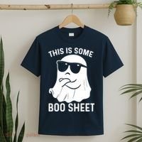 This Is Some Boo Sheet Ghost Halloween Costume T-Shirt thumb 2