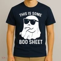 This Is Some Boo Sheet Ghost Halloween Costume T-Shirt thumb 3