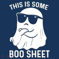 This Is Some Boo Sheet Ghost Halloween Costume Coaster thumb 2
