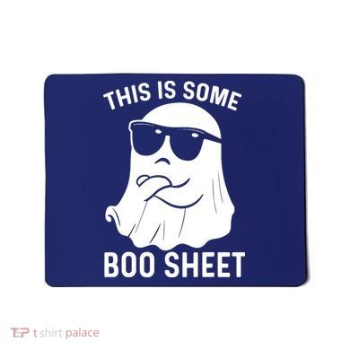 This Is Some Boo Sheet Ghost Halloween Costume Mousepad