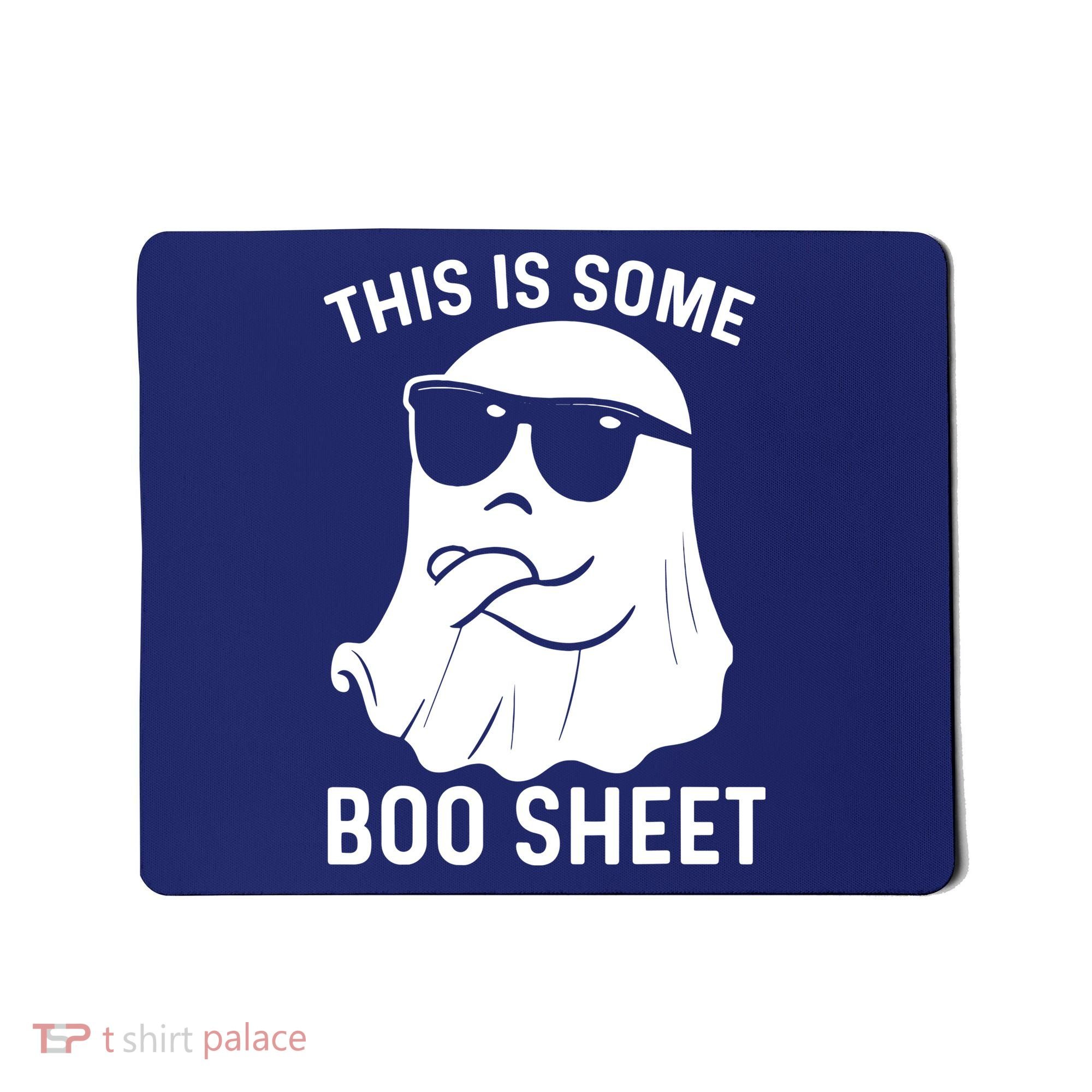 This Is Some Boo Sheet Ghost Halloween Costume Mousepad