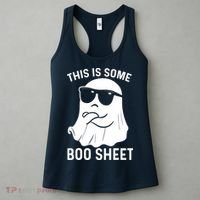 This Is Some Boo Sheet Ghost Halloween Costume Women's Tank Top thumb 3
