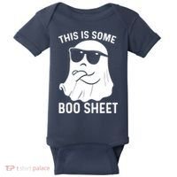 This Is Some Boo Sheet Ghost Halloween Costume Baby Bodysuit thumb 0