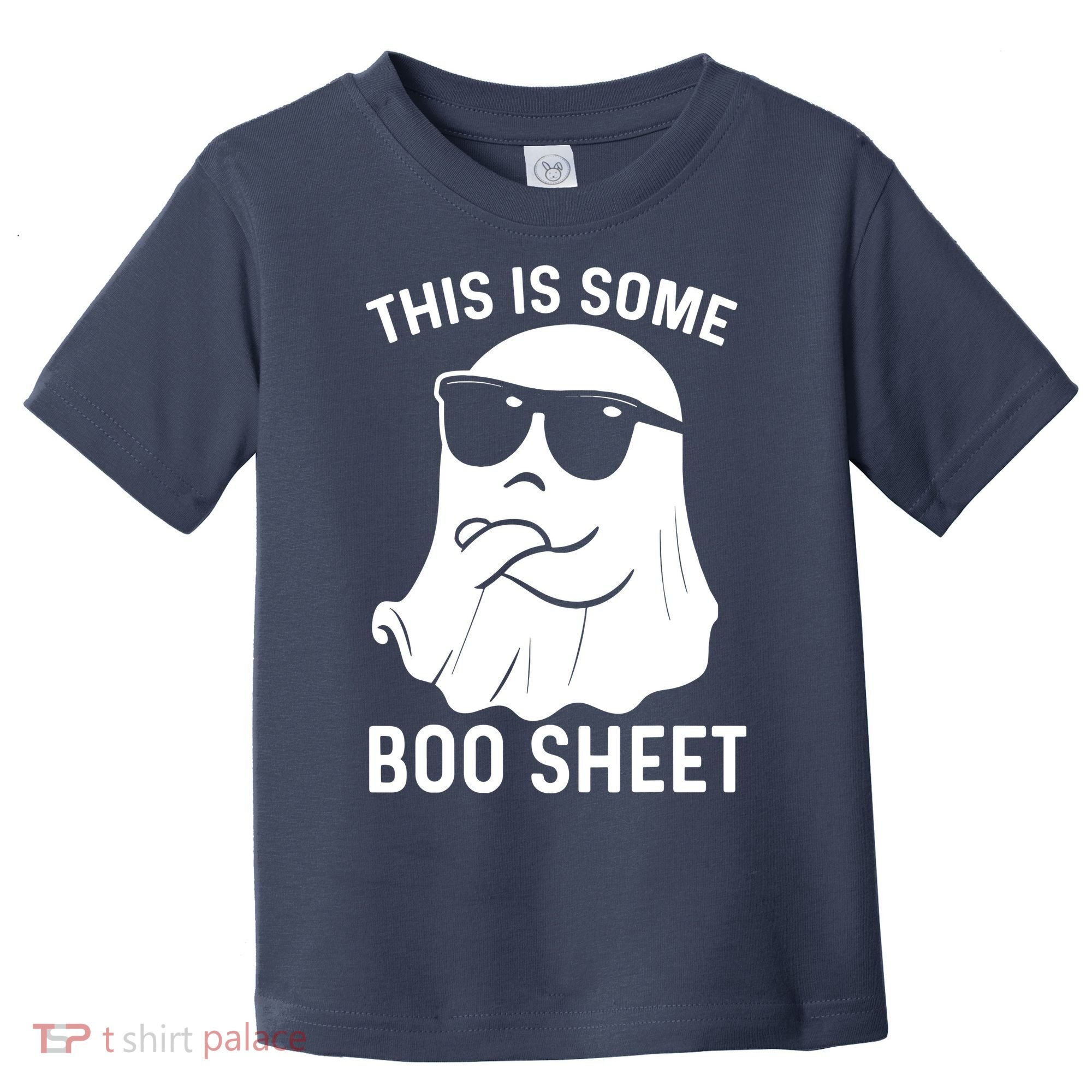 This Is Some Boo Sheet Ghost Halloween Costume Toddler T-Shirt