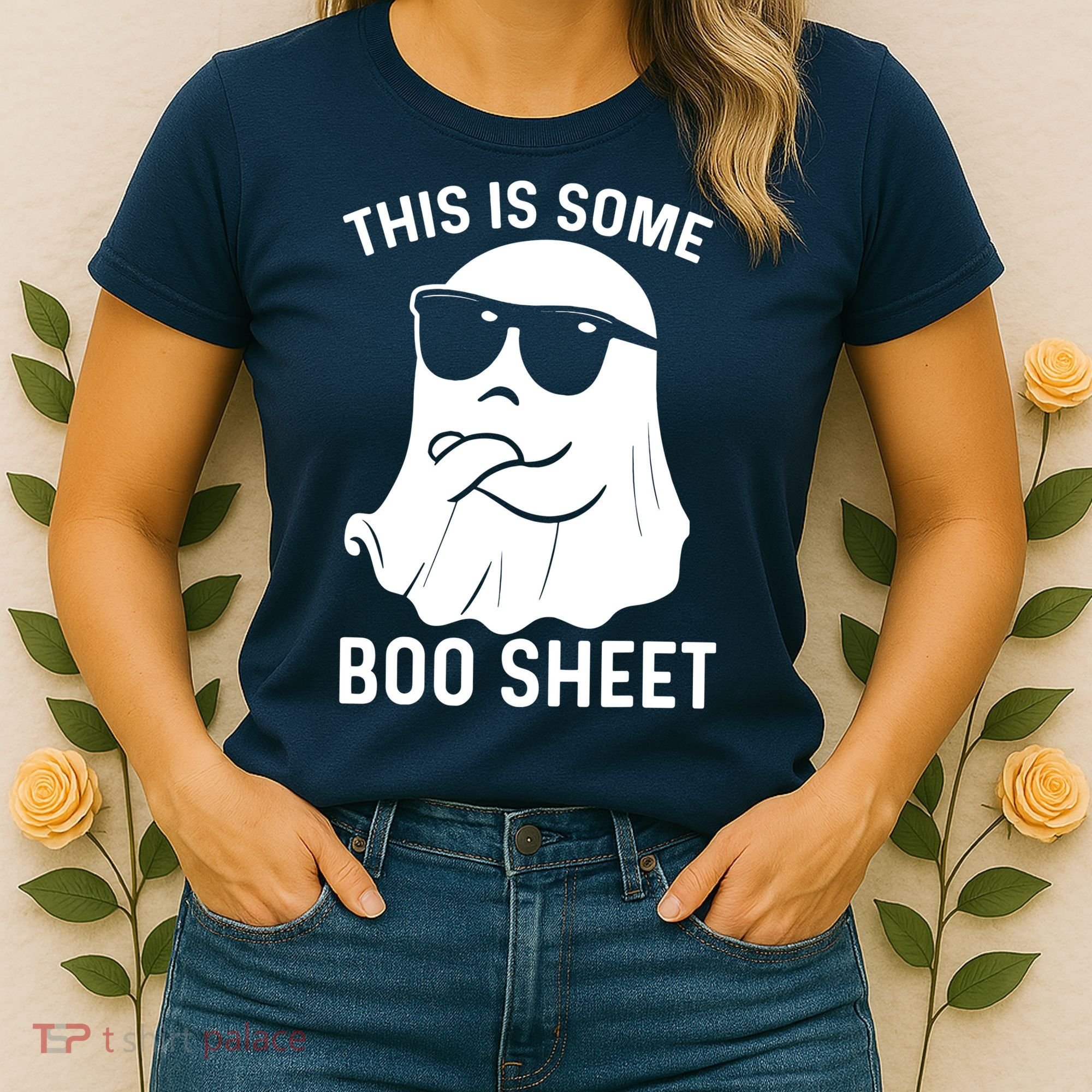 This Is Some Boo Sheet Ghost Halloween Costume Women's T-Shirt