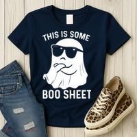 This Is Some Boo Sheet Ghost Halloween Costume Women's T-Shirt thumb 3