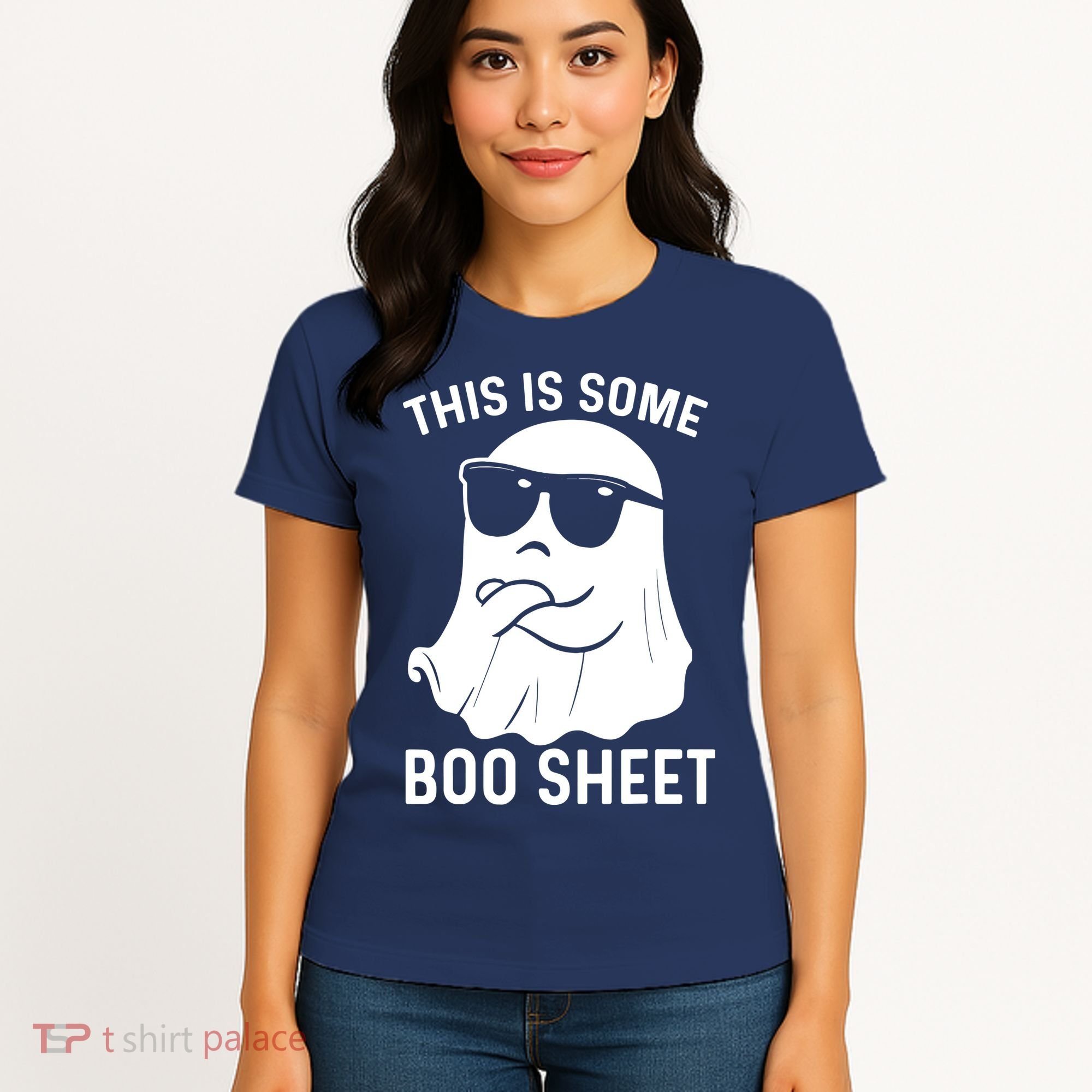 This Is Some Boo Sheet Ghost Halloween Costume Women's T-Shirt