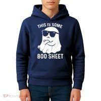 This Is Some Boo Sheet Ghost Halloween Costume Kids Hoodie thumb 4