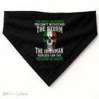 The Irish Storm Proud Irish American Cute Gift USA-Made Doggie Bandana thumb 0
