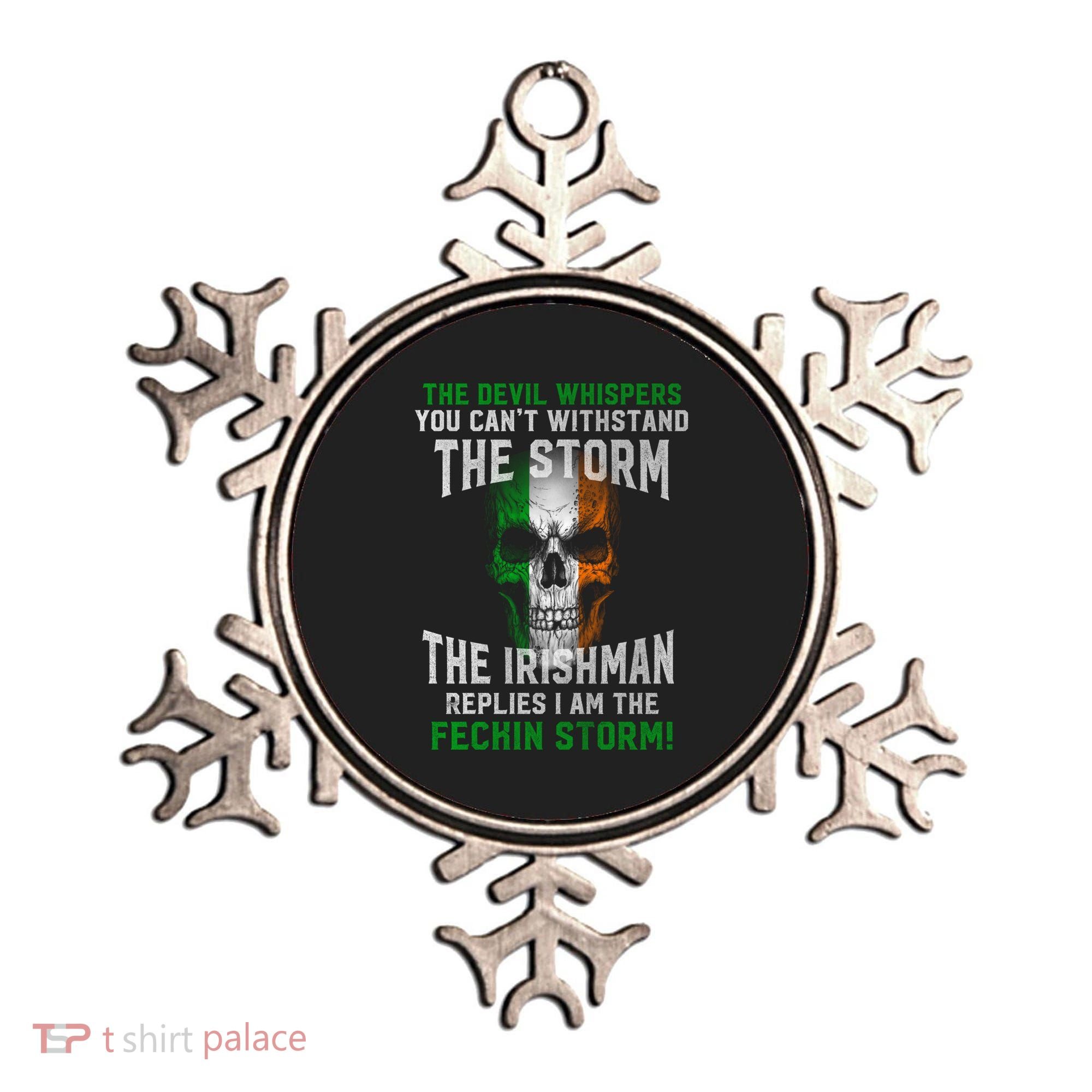 The Irish Storm Proud Irish American Cute Gift Ornament