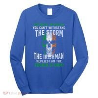 The Irish Storm Proud Irish American Cute Gift Long Sleeve Shirt thumb 0