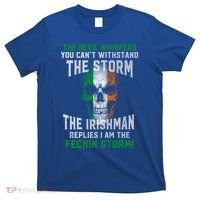The Irish Storm Proud Irish American Cute Gift T-Shirt thumb 0