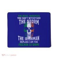 The Irish Storm Proud Irish American Cute Gift Mousepad thumb 0