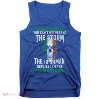 The Irish Storm Proud Irish American Cute Gift Tank Top thumb 0