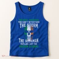 The Irish Storm Proud Irish American Cute Gift Tank Top thumb 2