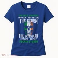 The Irish Storm Proud Irish American Cute Gift Women's T-Shirt thumb 0