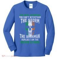 The Irish Storm Proud Irish American Cute Gift Kids Long Sleeve Shirt thumb 0