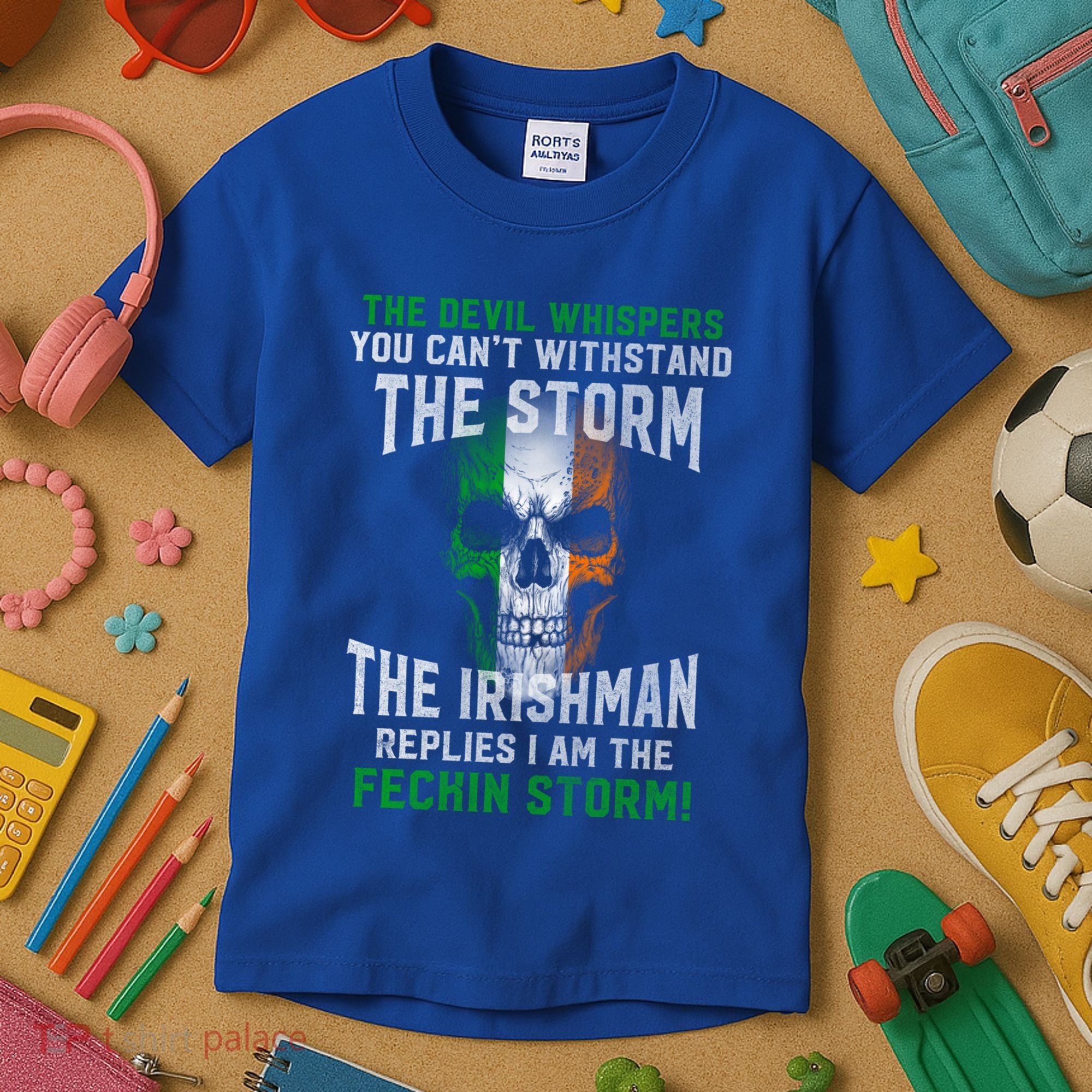 The Irish Storm Proud Irish American Cute Gift Kids T-Shirt
