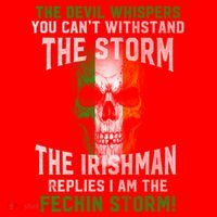 The Irish Storm Proud Irish American Cute Gift Santa Hat thumb 1