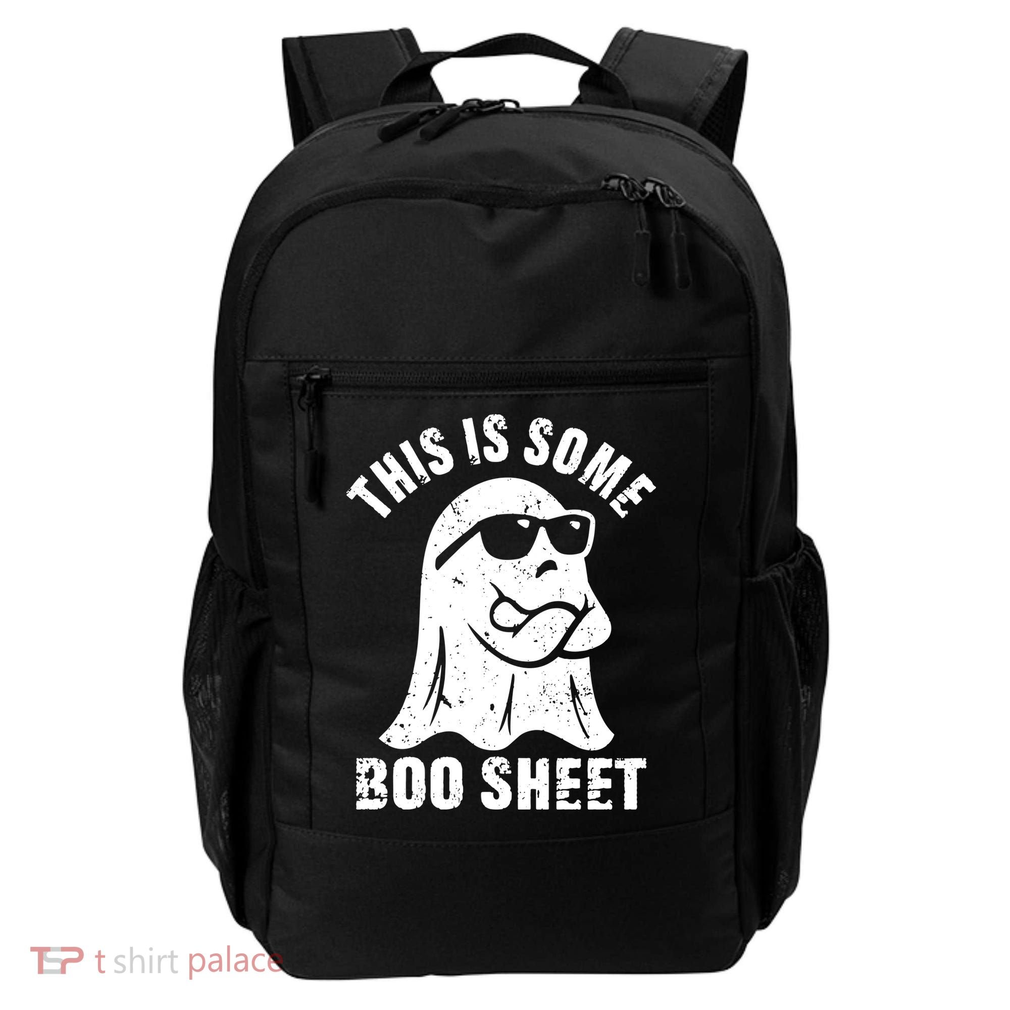 This Is Some Boo Sheet Halloween Ghost Funny Gift Backpack