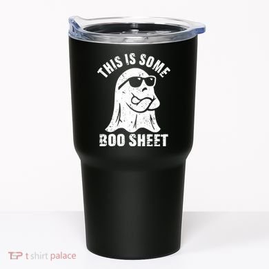 This Is Some Boo Sheet Halloween Ghost Funny Gift Tumbler