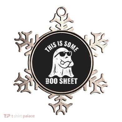 This Is Some Boo Sheet Halloween Ghost Funny Gift Ornament