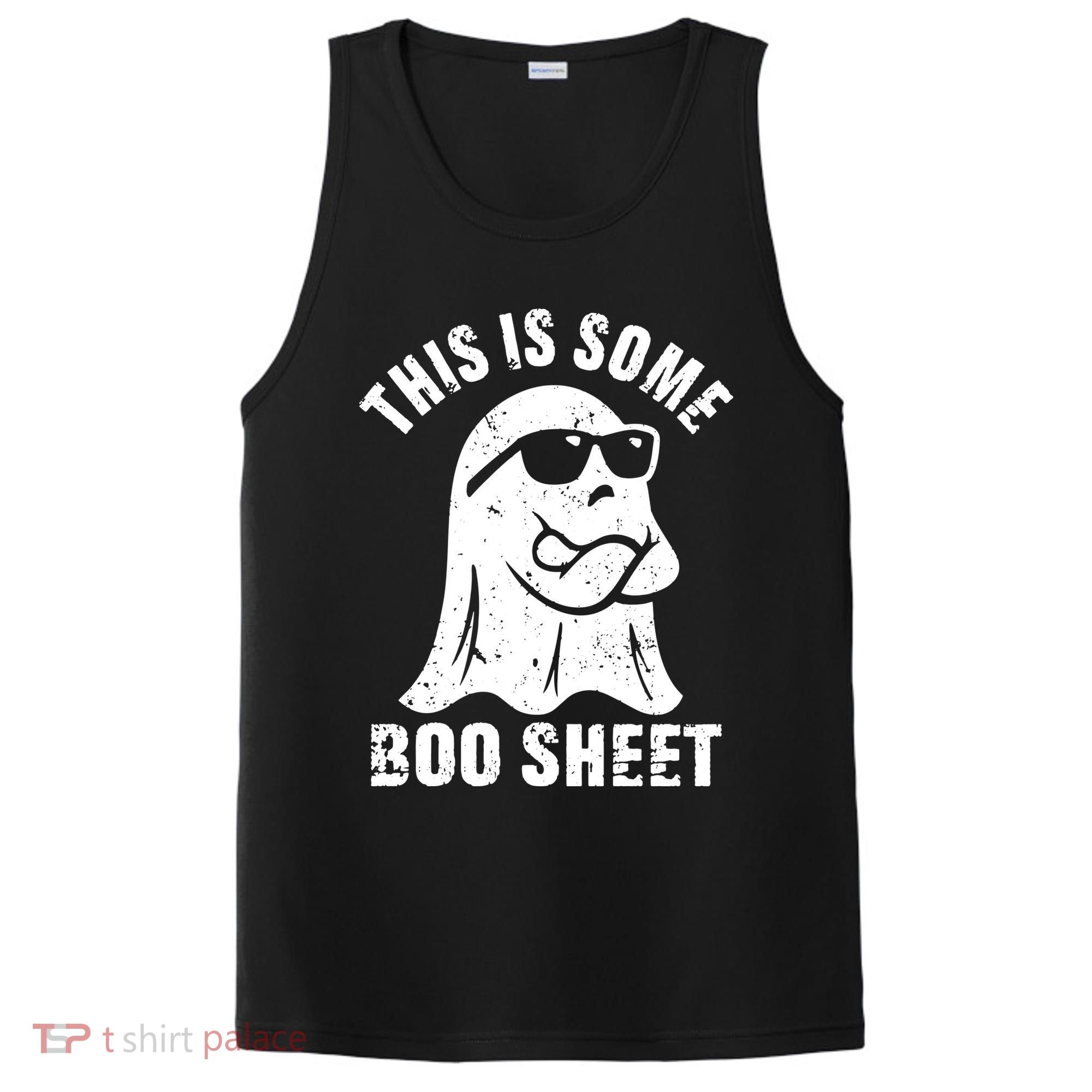 This Is Some Boo Sheet Halloween Ghost Funny Gift PosiCharge Competitor Tank