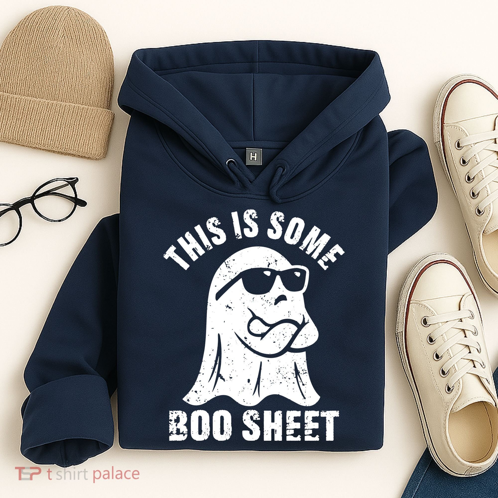 This Is Some Boo Sheet Halloween Ghost Funny Gift Hoodie