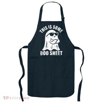 This Is Some Boo Sheet Halloween Ghost Funny Gift Apron