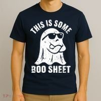 This Is Some Boo Sheet Halloween Ghost Funny Gift T-Shirt thumb 3