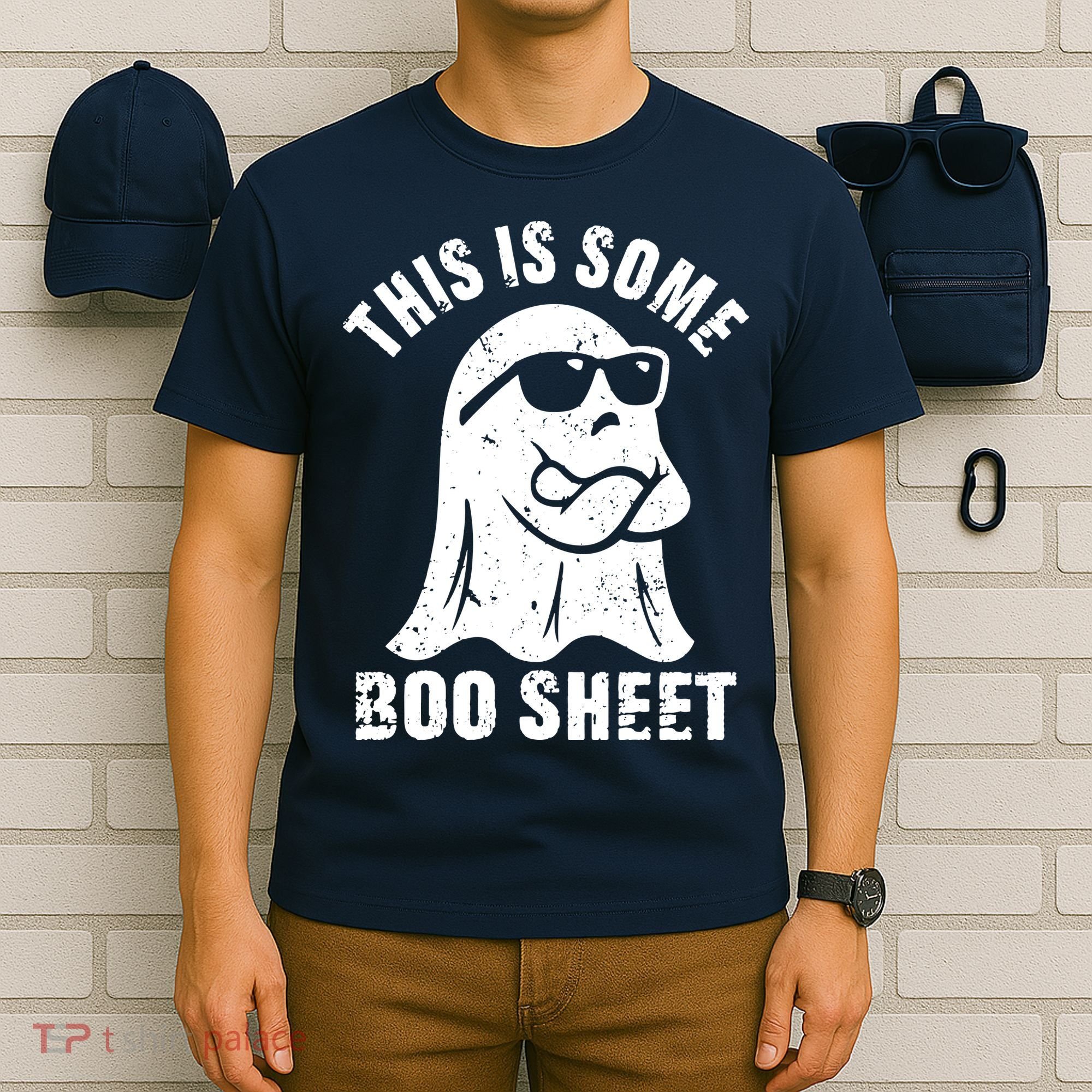 This Is Some Boo Sheet Halloween Ghost Funny Gift T-Shirt