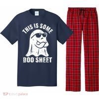 This Is Some Boo Sheet Halloween Ghost Funny Gift Pajama Set thumb 0