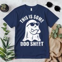 This Is Some Boo Sheet Halloween Ghost Funny Gift Premium T-Shirt thumb 2