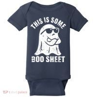 This Is Some Boo Sheet Halloween Ghost Funny Gift Baby Bodysuit thumb 0