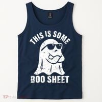 This Is Some Boo Sheet Halloween Ghost Funny Gift Tank Top thumb 2