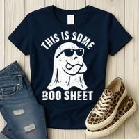 This Is Some Boo Sheet Halloween Ghost Funny Gift Women's T-Shirt thumb 3