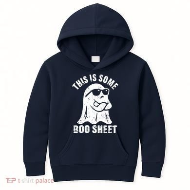 This Is Some Boo Sheet Halloween Ghost Funny Gift Kids Hoodie