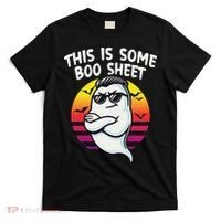 This Is Some Boo Sheet Funny Retro Halloween Ghost T-Shirt thumb 0