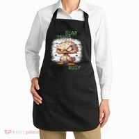 Today Is Slap An Idiot Day IM Gonna Be Busy Apron thumb 2