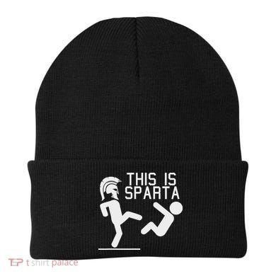 This Is Sparta Funny Beanie