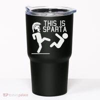 This Is Sparta Funny Tumbler thumb 0