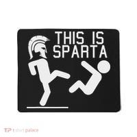 This Is Sparta Funny Mousepad thumb 0