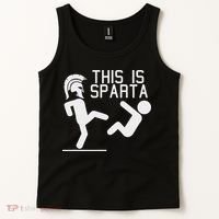 This Is Sparta Funny Tank Top thumb 2
