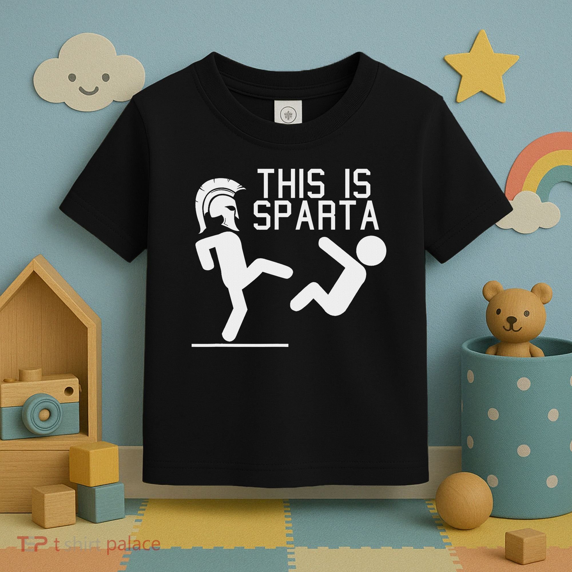 This Is Sparta Funny Toddler T-Shirt