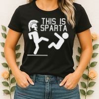 This Is Sparta Funny Women's T-Shirt thumb 2