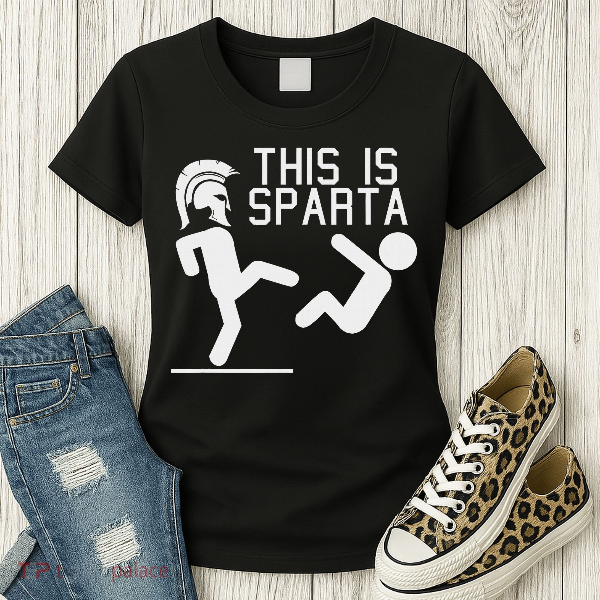 This Is Sparta Funny Women's T-Shirt